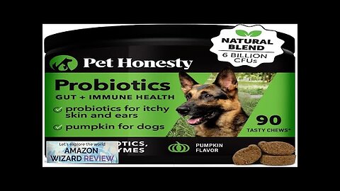 Pet Honesty Probiotics for Dogs Dog Probiotics for Diarrhea & Bowel Support Review