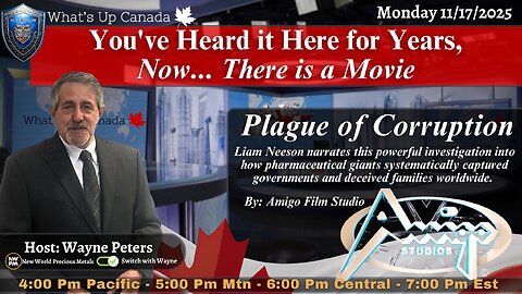 You've Heard it Here for Years. Now... There is a Movie: Plague of Corruption