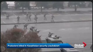 It's beginning to look like the people of Kazakhstan were set up.