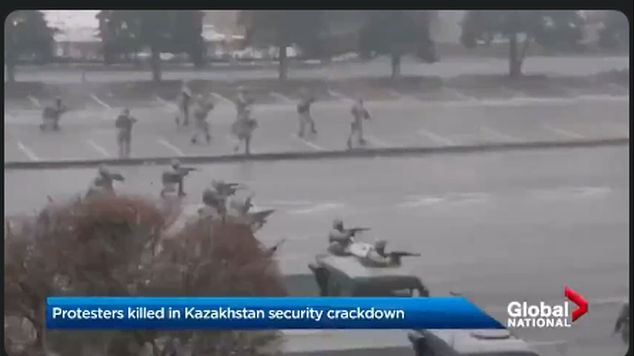 It's beginning to look like the people of Kazakhstan were set up.