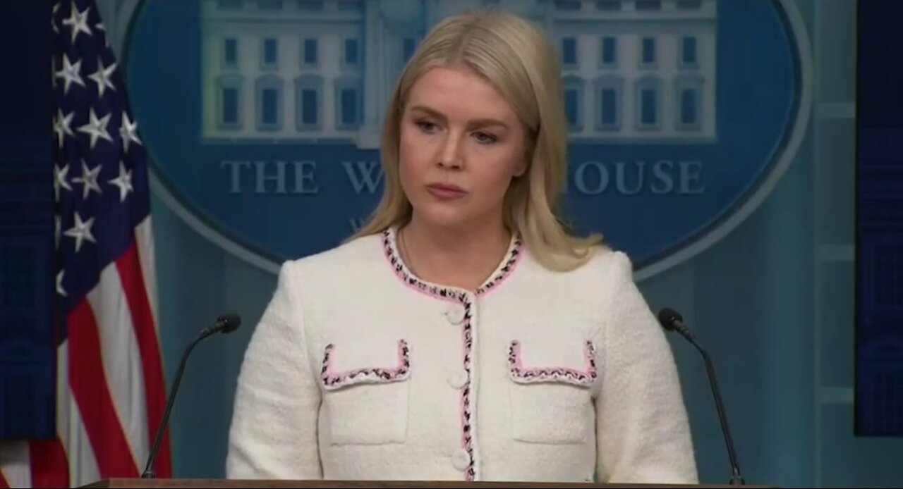 Karoline Leavitt CALLS OUT The Media For Promoting ICE Agent Trackers