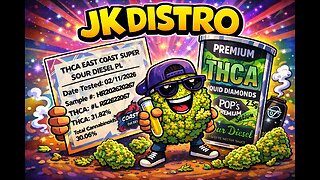 Nose-Punch Fuel ⛽🔥 — JK Distro’s East Coast Super Sour Diesel Might Be the Loudest Drop This Year