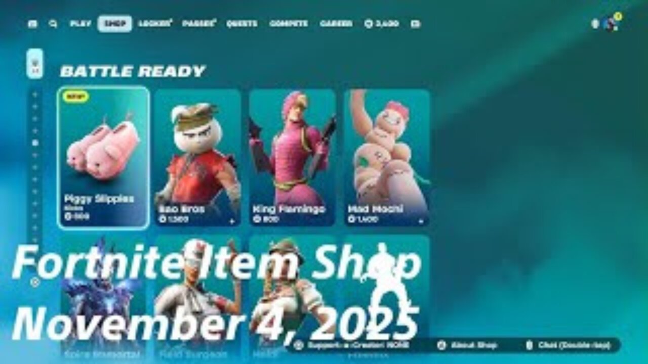 Fortnite Item Shop|November 4, 2025