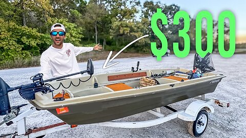 I SOLVED Small Boat Trailers for CHEAP (then almost destroyed it)