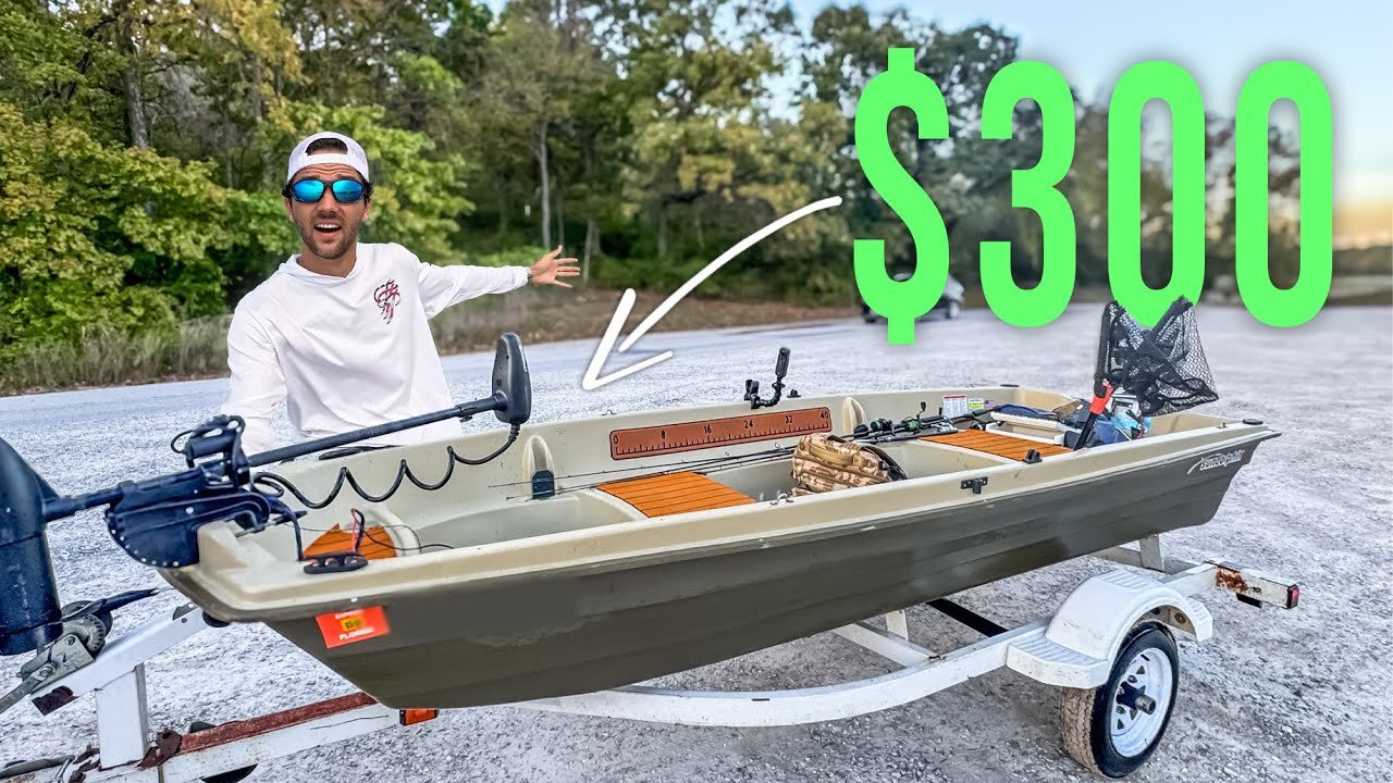 I SOLVED Small Boat Trailers for CHEAP (then almost destroyed it)
