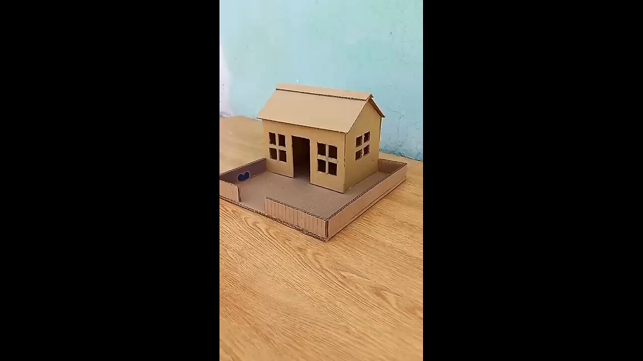 Making a House With Cardboard | DIY Miniature...