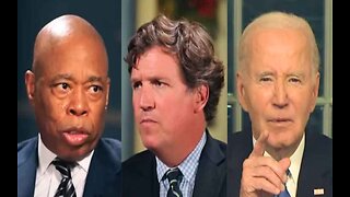 NY Mayor Eric Adams Stuns Tucker Carlson After Revealing the Five-Word Warning Joe Biden