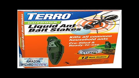 TERRO T1813B Outdoor Ready-to-Use Liquid Ant Bait Stake Killer Trap Kills Review