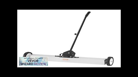 VEVOR 55Lbs Rolling Magnetic Sweeper with WheelsPush-Type Magnetic Pick Up Sweeper 24-inch Review