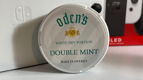 Oden's Double Mint White Dry Snus Review