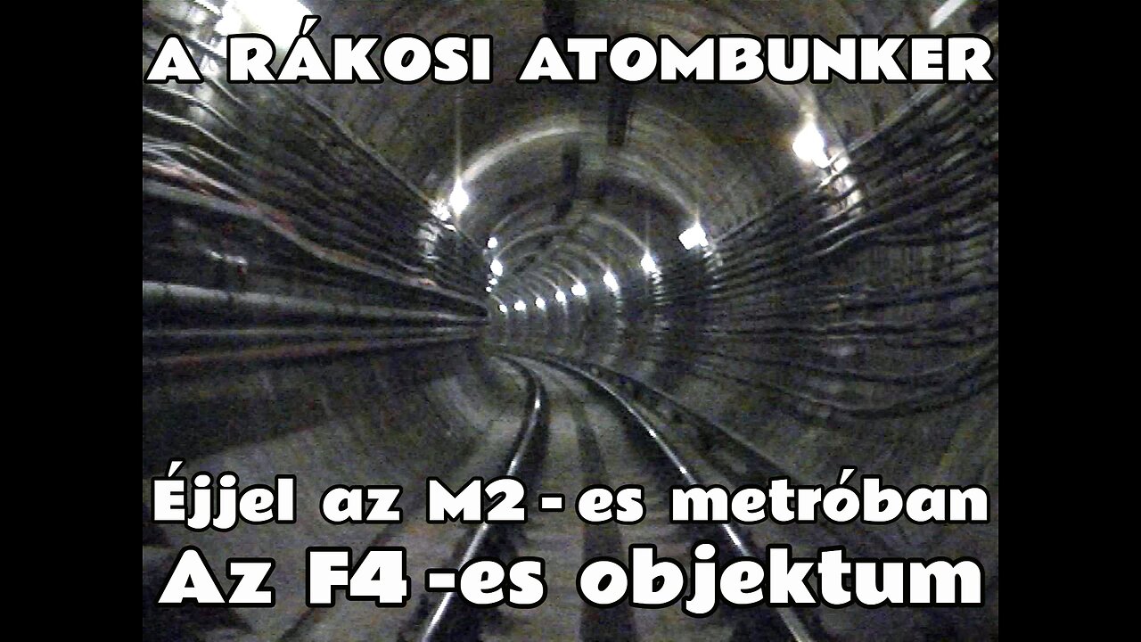 2010.02.04. A Rákosi atombunker (F4-es objektum) utolsó bejárása az M2-es metróban (Kossuth - Deák)