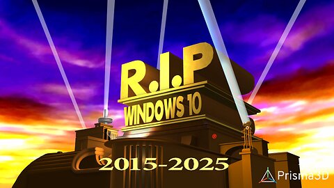 R.I.P Windows 10/2026th Century ChatGPT (Prisma3D)