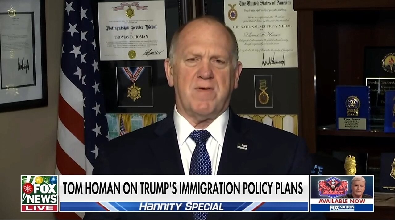 Border Czar: Trump Gave Me 3 Priorities