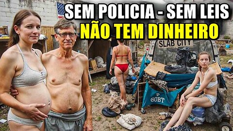 A cidade SEM LEI dos Estados Unidos: a vida no "ÚLTIMO LUGAR LIVRE" SEM regras, aluguel, tudo GRÁTIS