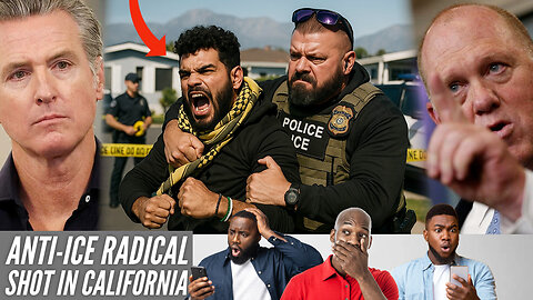 FEDERAL AGENTS SHOOT VIOLENT ANTI-ICE RADICAL IN California During Illegal Immigrant Detainment
