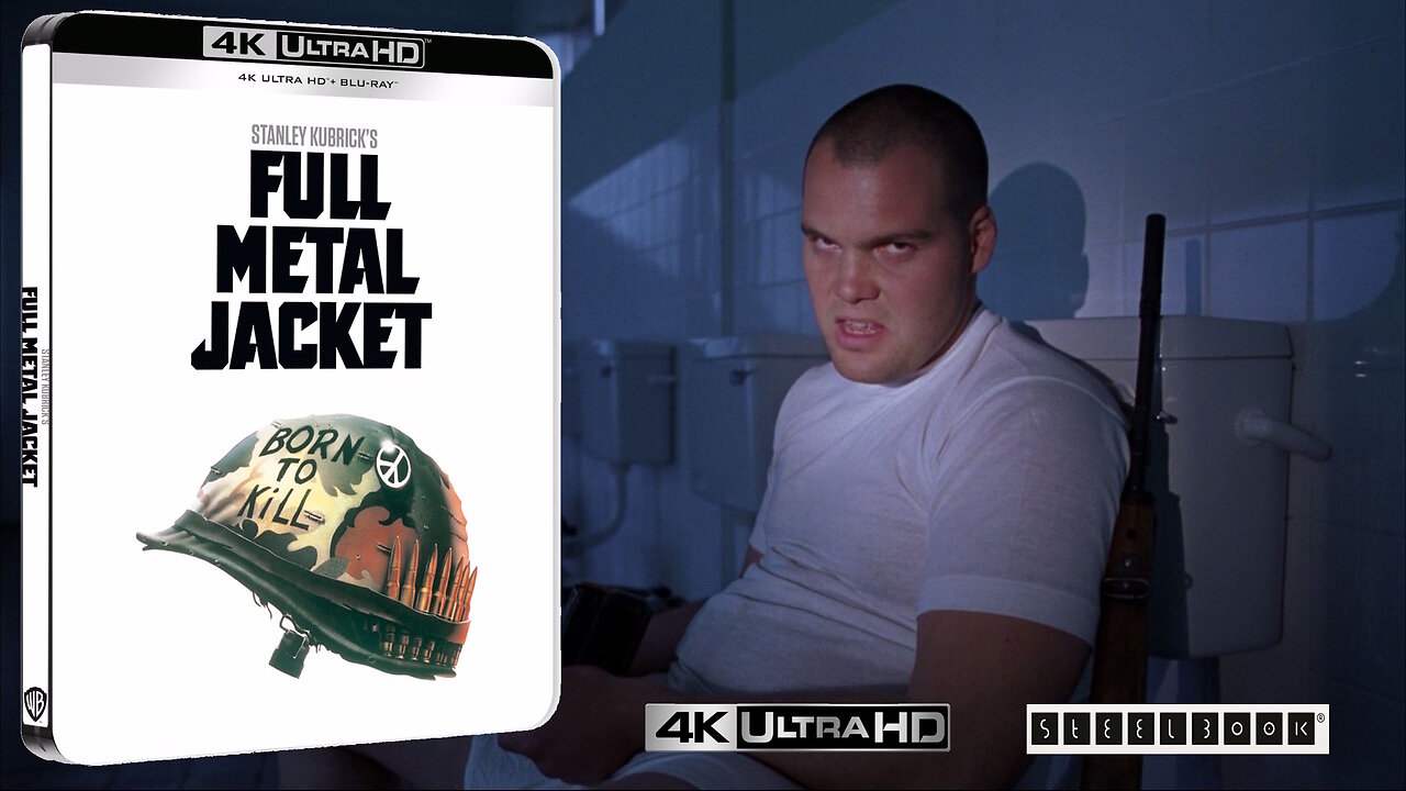 Full Metal Jacket [4K Ultra HD SteelBook] Directed by Stanley Kubrick