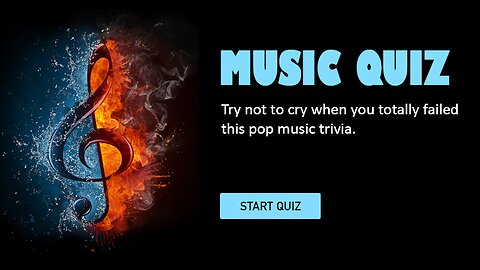 Don't start crying when you fail