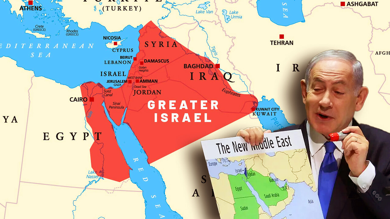 The Plan For Greater Israel, Benjamin Netanyahu, & Reimagining Gaza