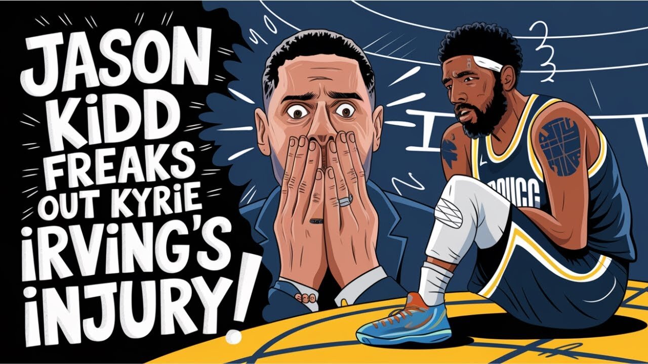 JASON KIDD FREAKS OUT Over Kyrie Irving's Injury!