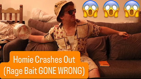 Homie Crashes Out (Rage Bait GONE WRONG)
