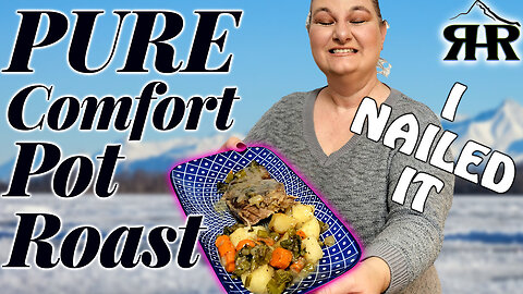 The Most Comforting Homestead Pot Roast with Homemade Gravy 🍲 Cozy From-Scratch Comfort Food