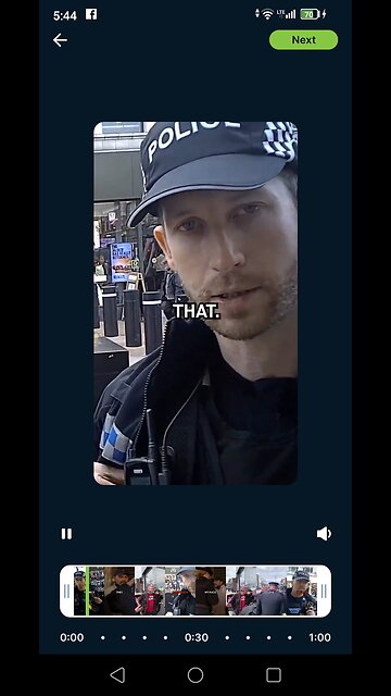 It's illegal now in the UK to cover your face because facial recognition software is scanning everyo