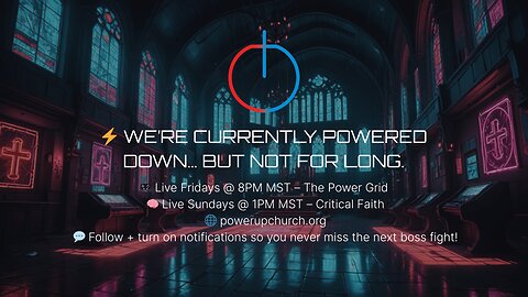 Power Up Church is Live — Join the Stream!