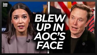 AOC Humiliated as Elon Musk Responds to Her Insult