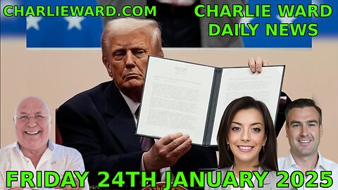 CHARLIE WARD DAILY NEWS WITH PAUL BROOKER & WARREN THORNTON - FRIDAY 24TH JANUARY 2025