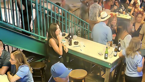 Candid Sexy Smoking Woman 693