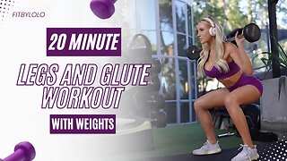 20 Min Legs & Glutes Workout (Sweaty)