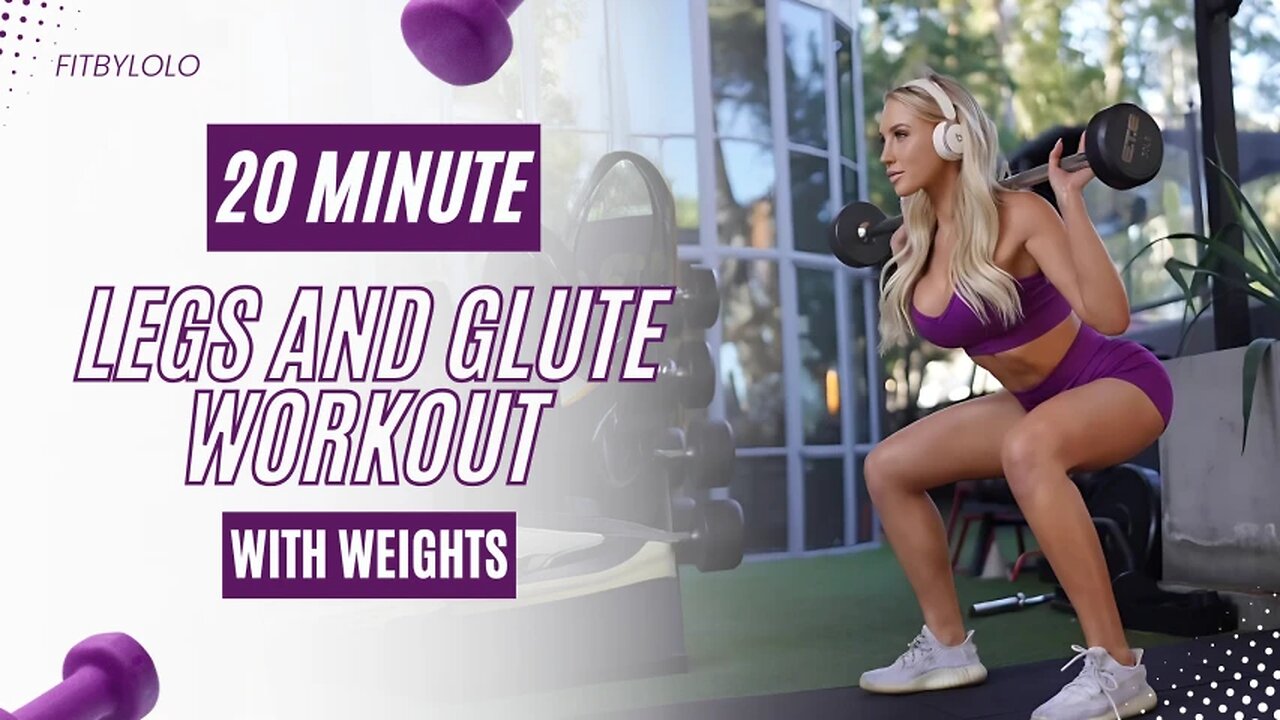 20 Min Legs & Glutes Workout (Sweaty)