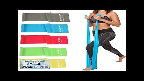 Professional Resistance Bands. Latex-Free Work Out Bands Stretch Bands for Working Out Review