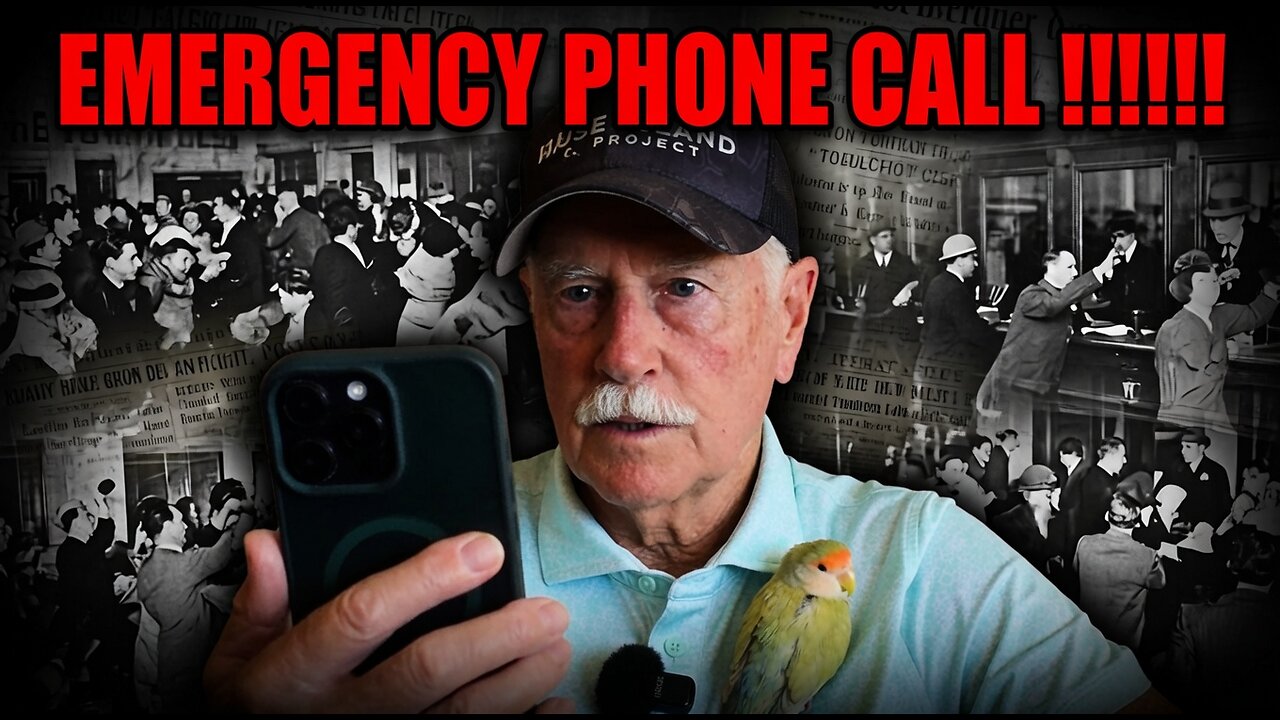 EMERGENCY PHONE CALL !!!!!! IMMINENT ALGORITHMIC STOCK MARKET PANIC !!!!!! (Warning to Millions !)