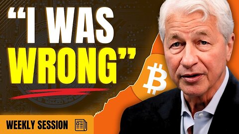 Jamie Dimon JUST Flipped On Bitcoin — BUT He’s HIDING Something MUCH Bigger...