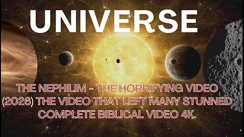 THE NEPHILIM - The horrifying Video (2026) The Video that Left Many Stunned