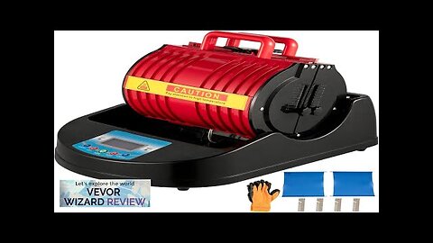 VEVOR Mug Heat Press 1300W Mug Press Red Heat Press Bottle Multifunctional Review