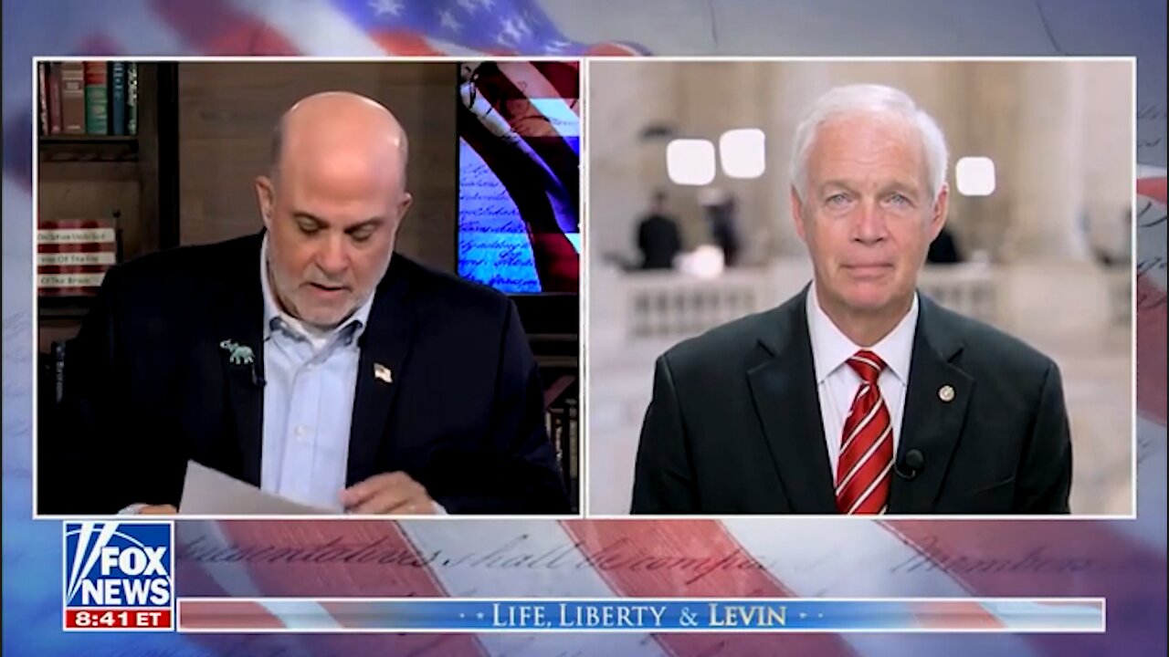 Senator Ron Johnson on Life, Liberty & Levin 10.11.25