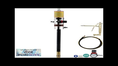 VEVOR Grease Pump 50:1 Pressure Ratio Air Operated Grease Pump with 13 Review