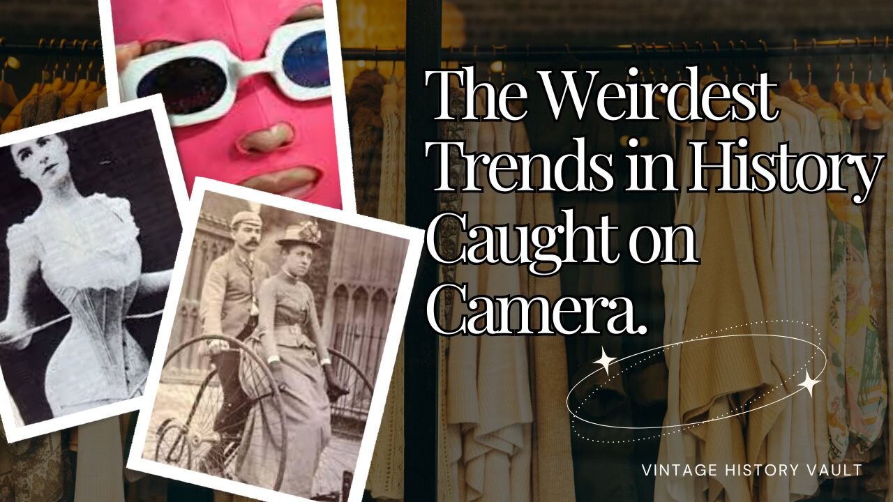 The Weirdest Trends in History Caught on Camera.