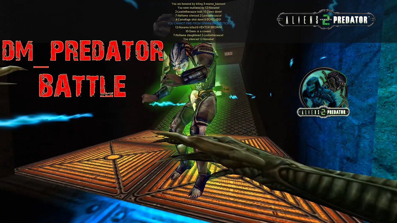 Aliens vs. Predator 2 - TDM DM_PREDATOR BATTLE | AVPUNKNOWN