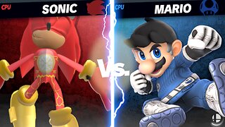Sonic As The Flash vs Mario As Mr. Fantastic SSBU -By Paocomdoritos/_Silent_