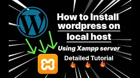 Detailed tutorial for installing Wordpress on localhost using Xampp server on Mac / windows machine