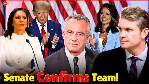 Senate Confirms Trump's Controversial Cabinet Picks: Tulsi Gabbard & RFK Jr. Secure Key - WorldEye