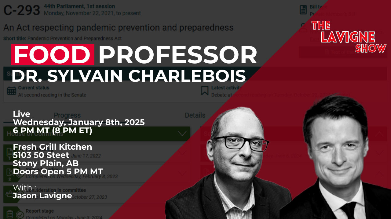 Food Professor w/ Dr. Sylvain Charlebois