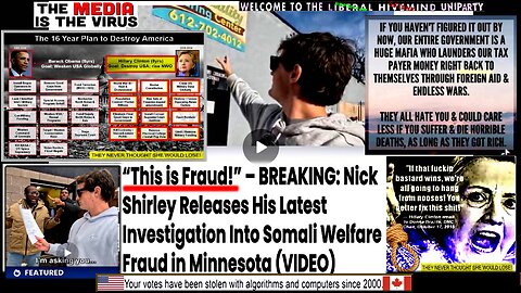 "This is Fraud!" – Nick Shirley Releases Latest Investigation Into Somali Welfare Fraud in Minnesota
