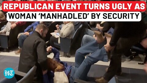 Ex-Democrat Candidate Dragged Away By Private Security As Idaho Townhall Turns Chaotic | US News