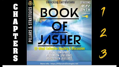 Unlocking KJV Correlations Series: Book of Jasher (Deep Dive) Ethics & Seasonings: (Kick-Off)