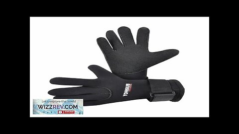 5mm Neoprene Scuba Fishing Diving Gloves Use for Underwater Hunting Spearfishing Swimming Review