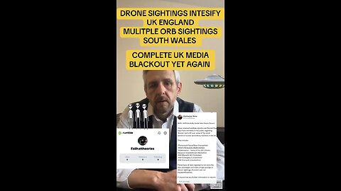 Drone sightings intensify UK